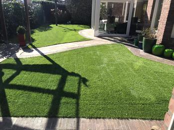 Onderhoudsvriendelijke tuin in Drachten